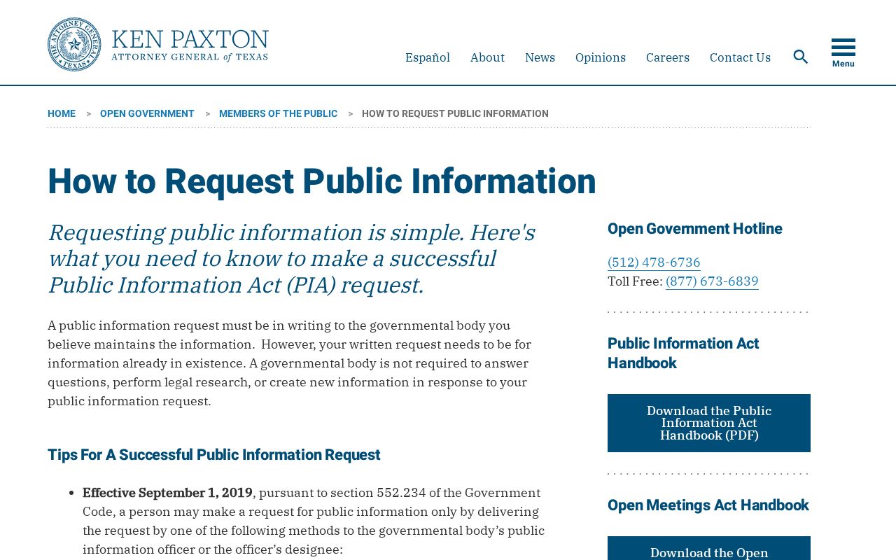 Castro County warrant search written records request instructions